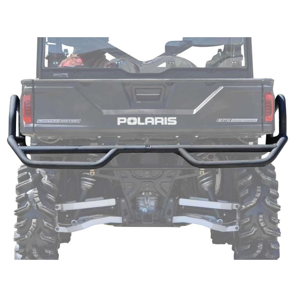 SuperATV Polaris Ranger Rear Extreme Bumper With Side Bed Guards - MojoMotoSport.com
