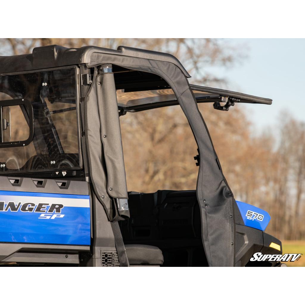 SuperATV Polaris Ranger SP 570 Primal Soft Cab Enclosure Doors - MojoMotoSport.com