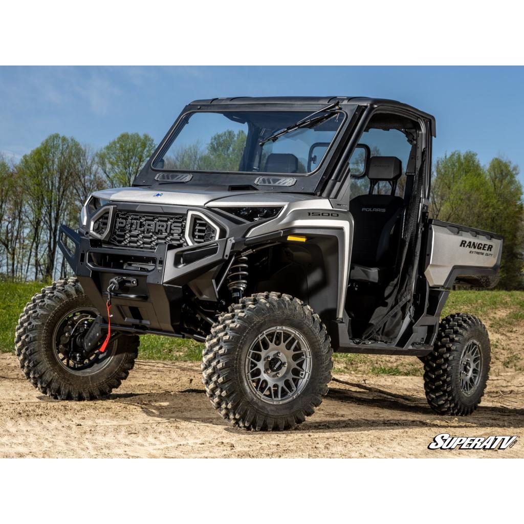 SuperATV Polaris Ranger XD 1500 Glass Windshield - MojoMotoSport.com
