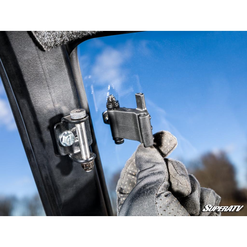 SuperATV Polaris Ranger XD 1500 Scratch - Resistant Full Windshield - MojoMotoSport.com