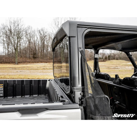 SuperATV Polaris Ranger XD 1500 Scratch - Resistant Rear Windshield - MojoMotoSport.com