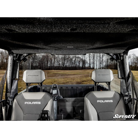 SuperATV Polaris Ranger XD 1500 Scratch - Resistant Rear Windshield - MojoMotoSport.com