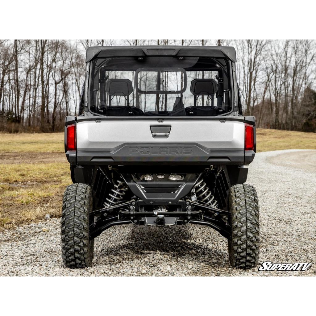 SuperATV Polaris Ranger XD 1500 Sliding Rear Windshield - MojoMotoSport.com