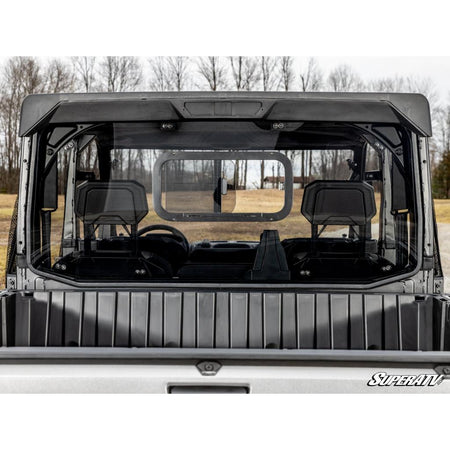 SuperATV Polaris Ranger XD 1500 Sliding Rear Windshield - MojoMotoSport.com