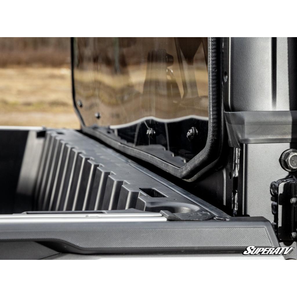 SuperATV Polaris Ranger XD 1500 Sliding Rear Windshield - MojoMotoSport.com