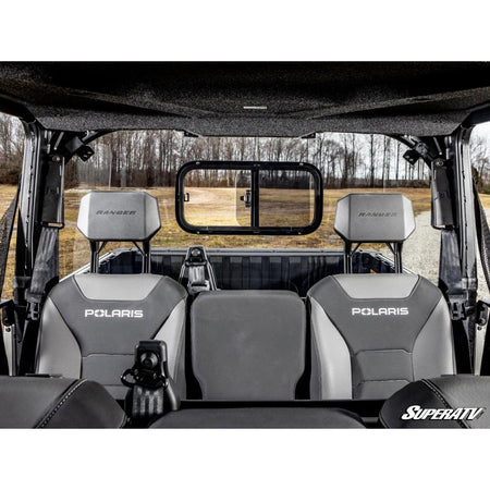 SuperATV Polaris Ranger XD 1500 Sliding Rear Windshield - MojoMotoSport.com