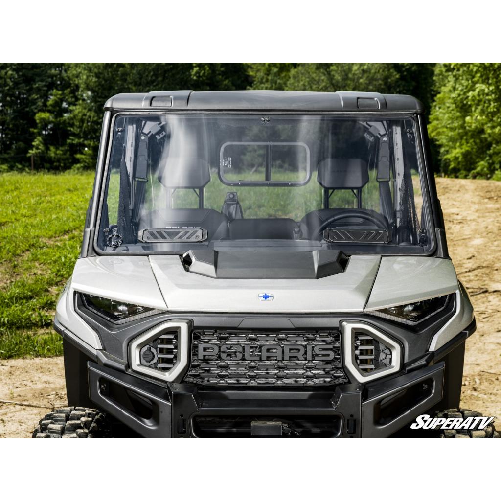 SuperATV Polaris Ranger XD 1500 Vented Full Windshield - MojoMotoSport.com
