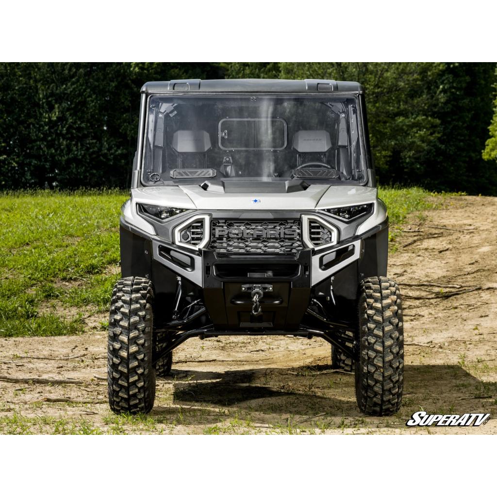 SuperATV Polaris Ranger XD 1500 Vented Full Windshield - MojoMotoSport.com