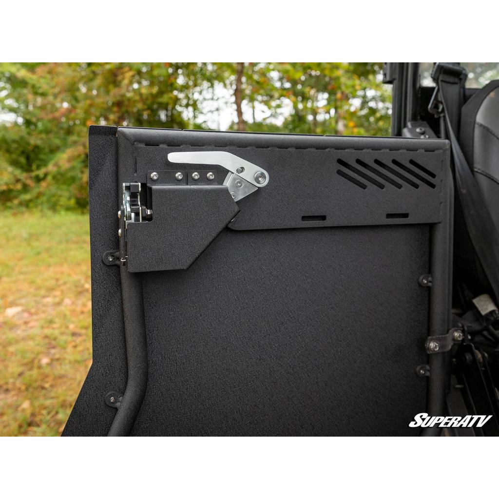 SuperATV Polaris Ranger XP 1000 Crew Cab Aluminum Doors - MojoMotoSport.com
