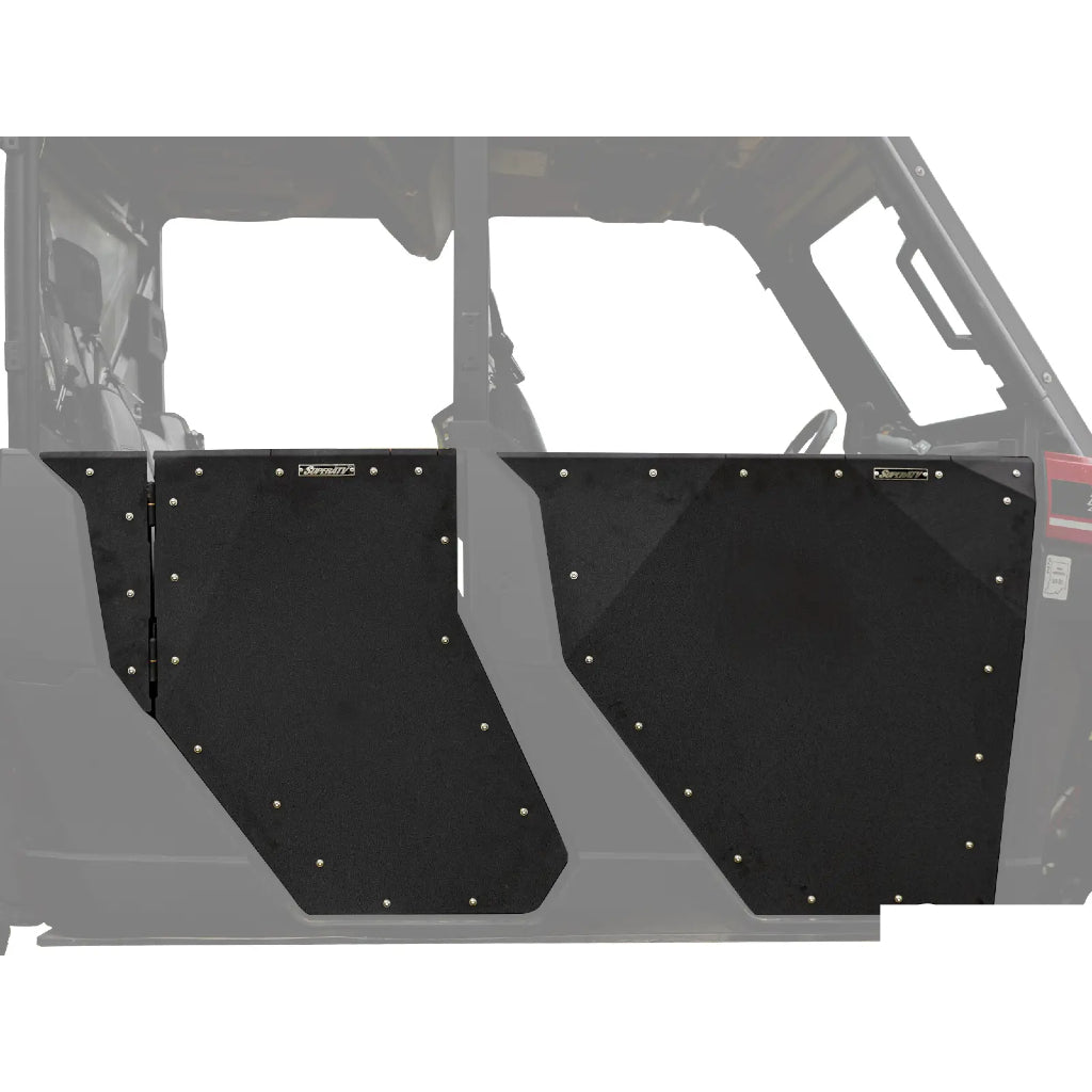 SuperATV Polaris Ranger XP 1000 Crew Cab Aluminum Doors - MojoMotoSport.com