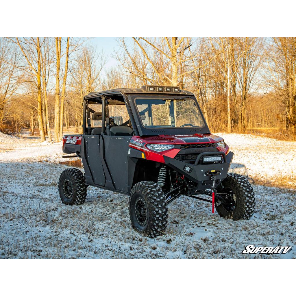 SuperATV Polaris Ranger XP 1000 Crew Cab Aluminum Doors - MojoMotoSport.com