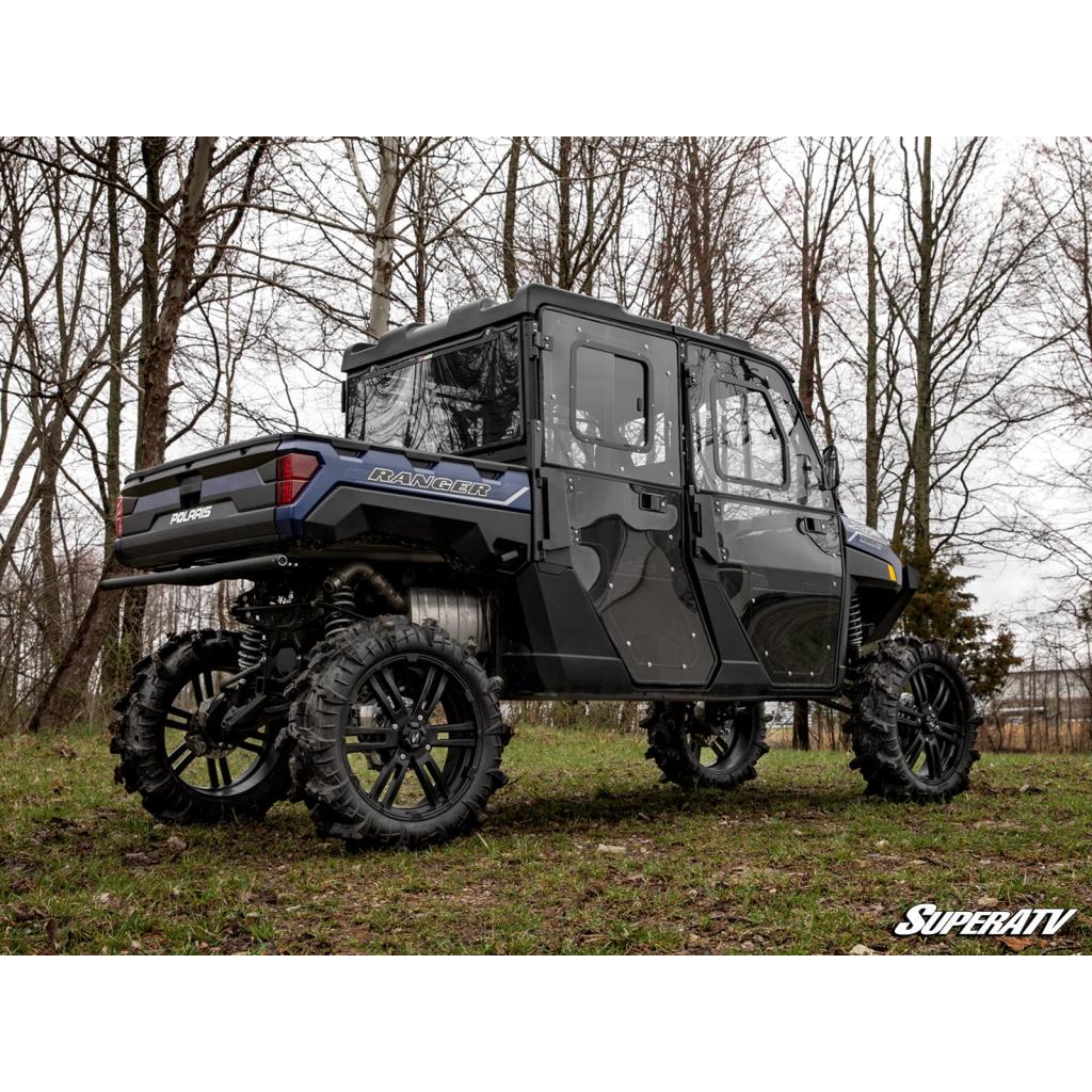 SuperATV Polaris Ranger XP 1000 Crew Convertible Cab Enclosure Doors - MojoMotoSport.com