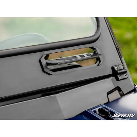 SuperATV Polaris Ranger XP 1000 Flip Down Glass Windshield - MojoMotoSport.com