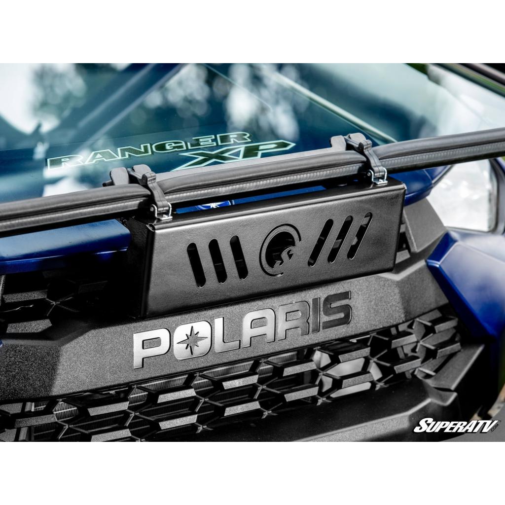 SuperATV Polaris Ranger XP 1000 Flip Down Glass Windshield - MojoMotoSport.com