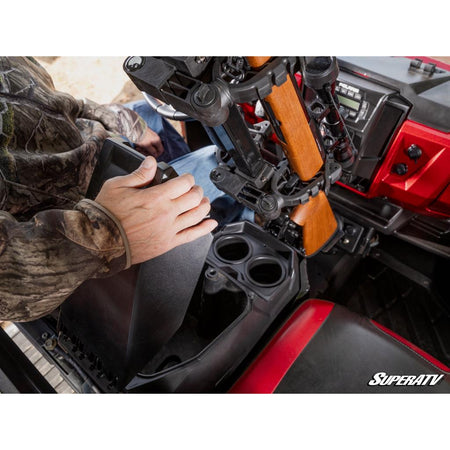 SuperATV Polaris Ranger XP 1000 Floor - Mounted Gun Holder - MojoMotoSport.com