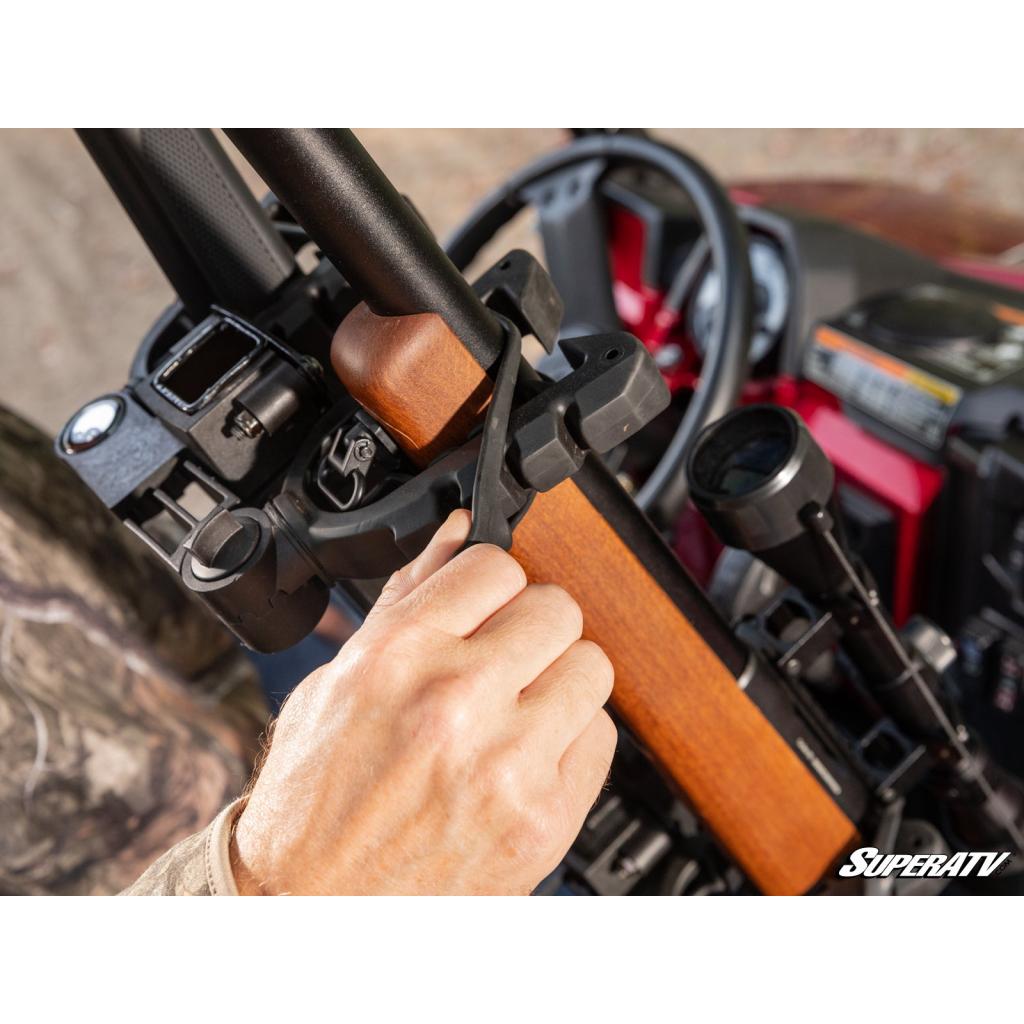 SuperATV Polaris Ranger XP 1000 Floor - Mounted Gun Holder - MojoMotoSport.com