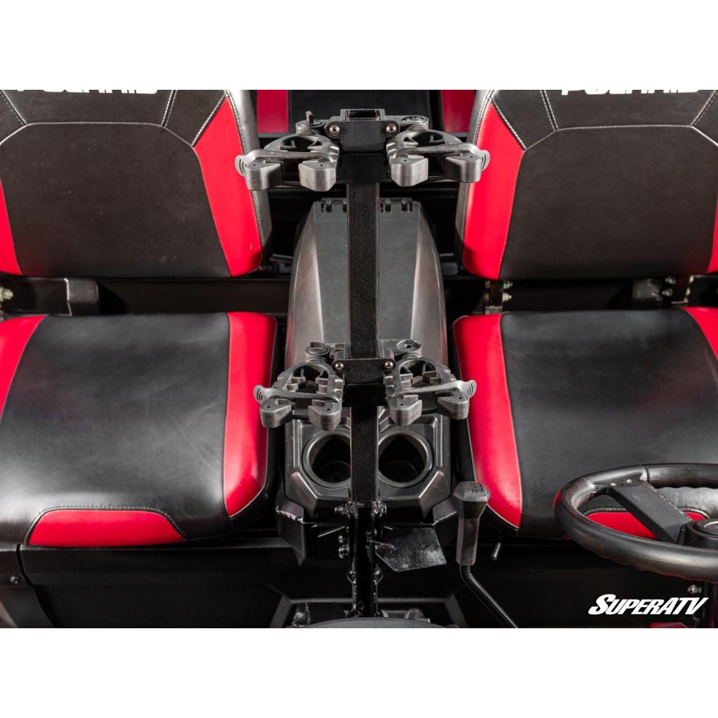 SuperATV Polaris Ranger XP 1000 Floor - Mounted Gun Holder - MojoMotoSport.com