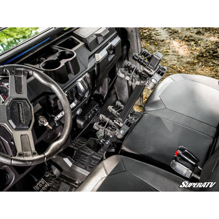 SuperATV Polaris Ranger XP 1000 Floor - Mounted Gun Holder - MojoMotoSport.com