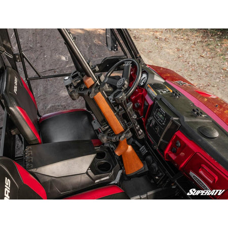 SuperATV Polaris Ranger XP 1000 Floor - Mounted Gun Holder - MojoMotoSport.com