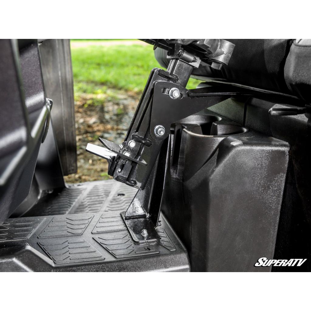 SuperATV Polaris Ranger XP 1000 Floor - Mounted Gun Holder - MojoMotoSport.com