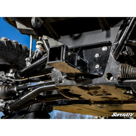 SuperATV Polaris Ranger XP 1000 Front 2" Receiver Hitch - MojoMotoSport.com
