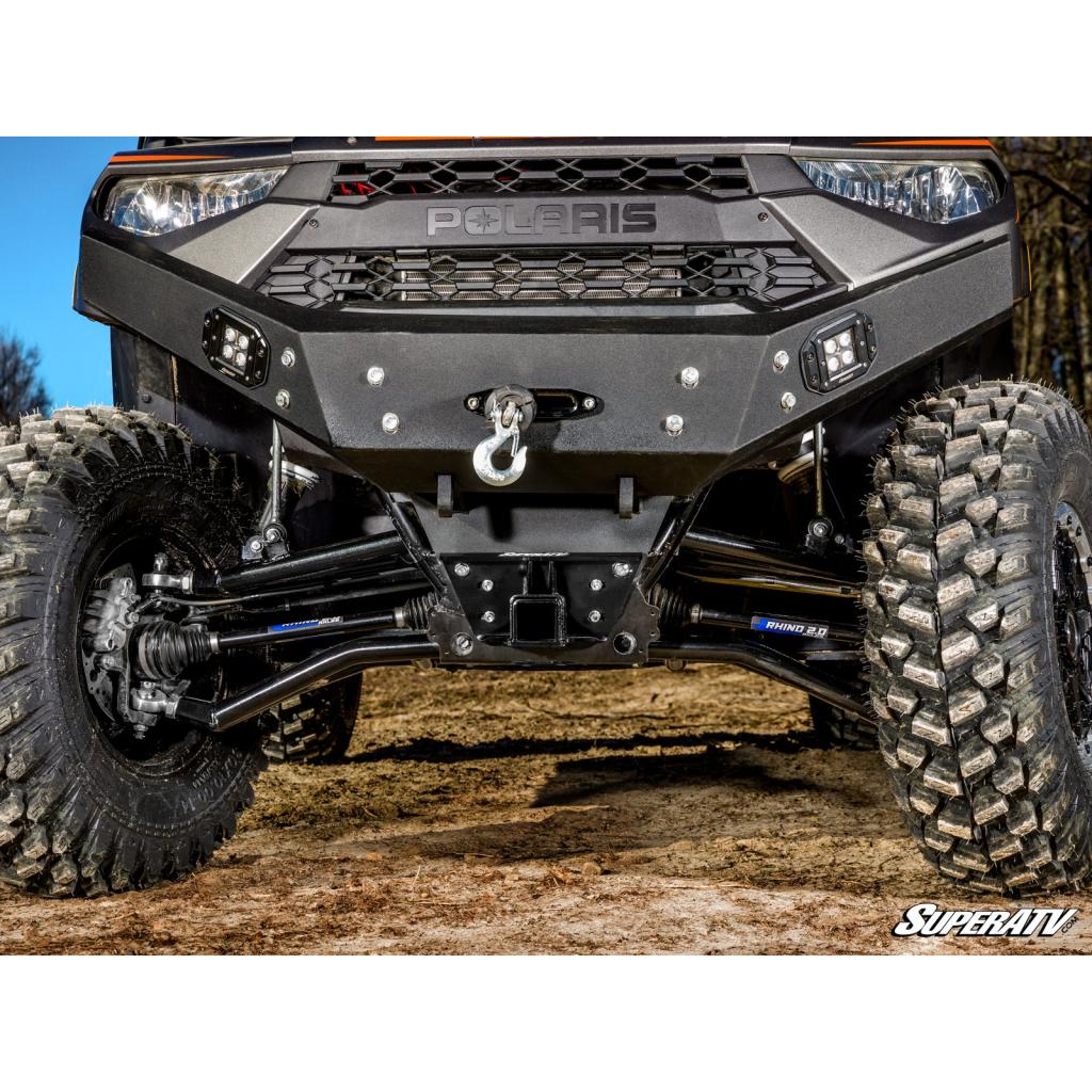 SuperATV Polaris Ranger XP 1000 Front 2" Receiver Hitch - MojoMotoSport.com