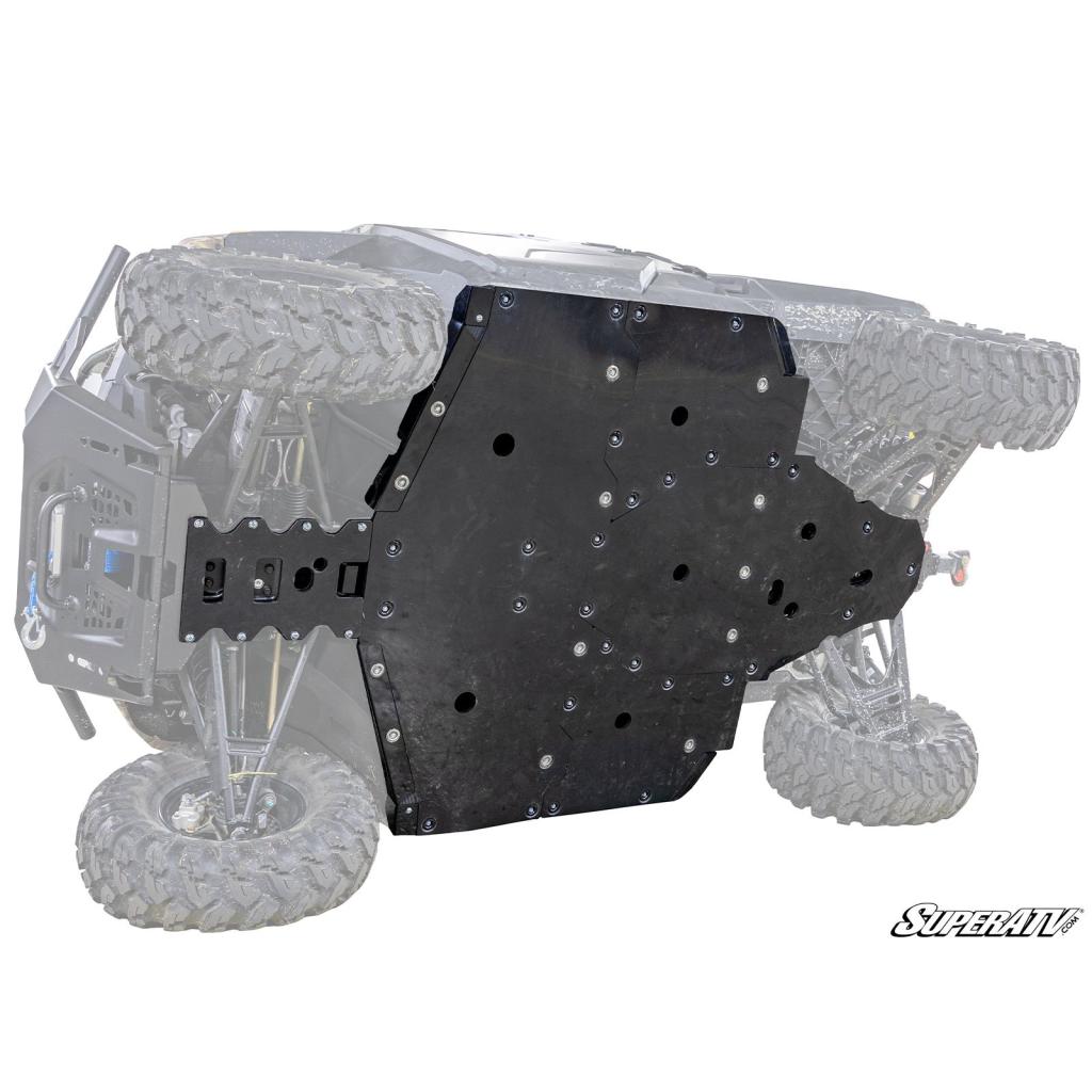 SuperATV Polaris Ranger XP 1000 Full Skid Plate - MojoMotoSport.com