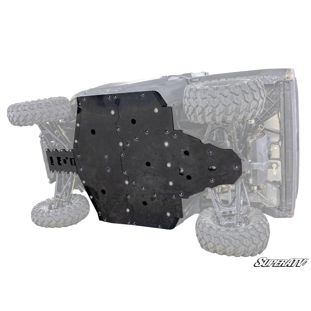 SuperATV Polaris Ranger XP 1000 Full Skid Plate - MojoMotoSport.com