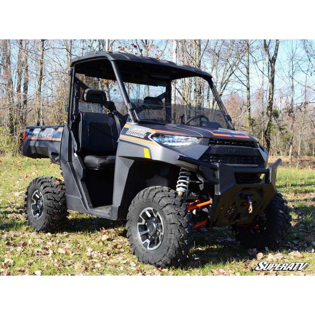 SuperATV Polaris Ranger XP 1000 Half Windshield - MojoMotoSport.com