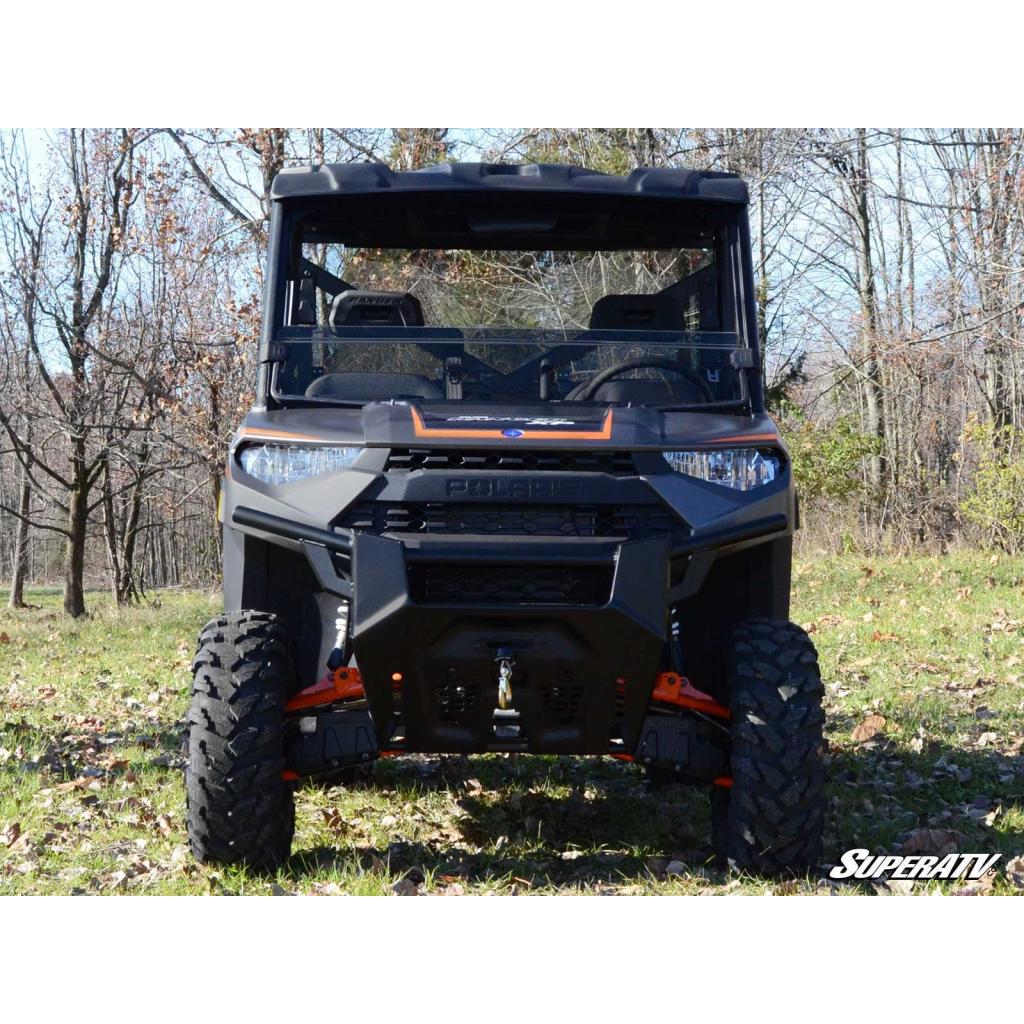 SuperATV Polaris Ranger XP 1000 Half Windshield - MojoMotoSport.com