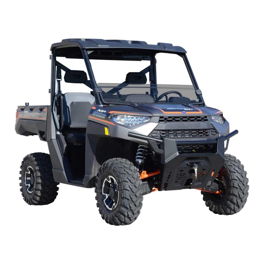 SuperATV Polaris Ranger XP 1000 Half Windshield - MojoMotoSport.com