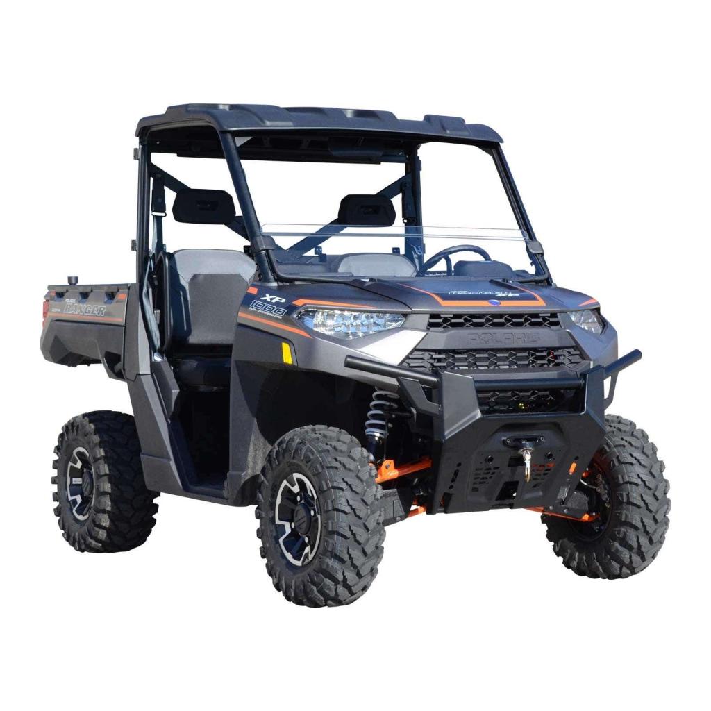 SuperATV Polaris Ranger XP 1000 Half Windshield - MojoMotoSport.com