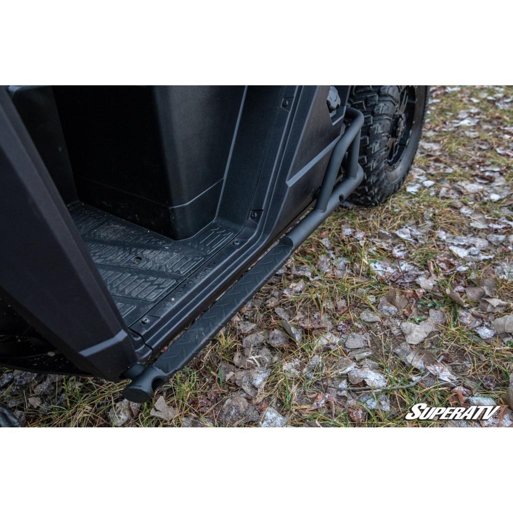 SuperATV Polaris Ranger XP 1000 Heavy - Duty Nerf Bars - MojoMotoSport.com