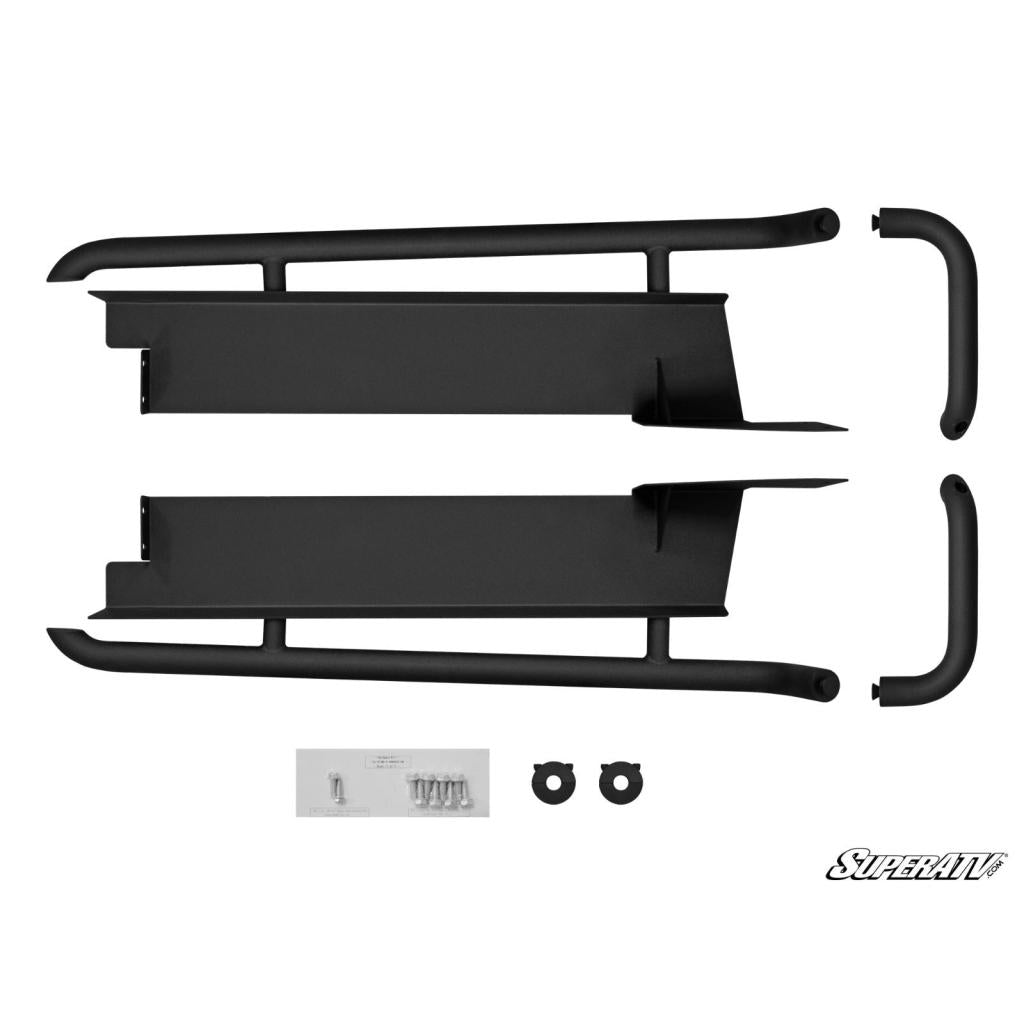 SuperATV Polaris Ranger XP 1000 Heavy - Duty Nerf Bars - MojoMotoSport.com
