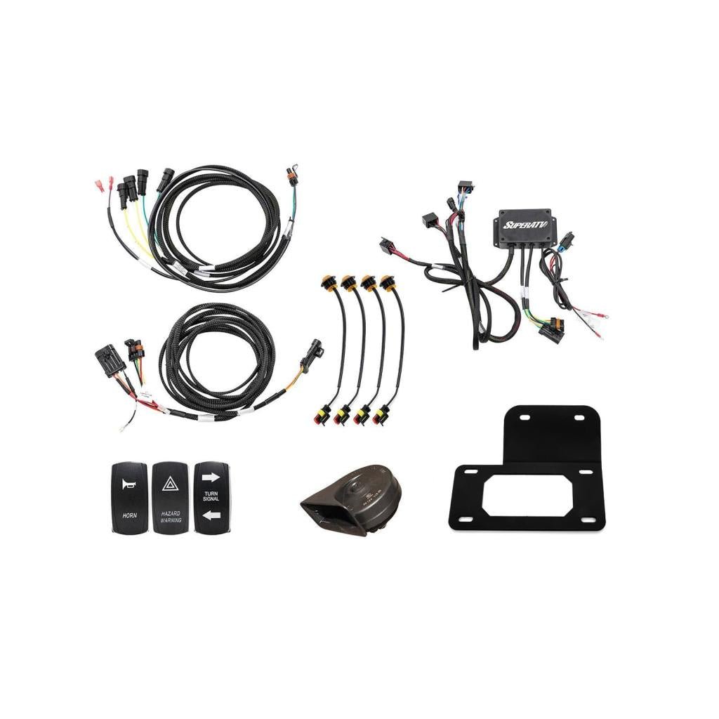 SuperATV Polaris Ranger XP 1000 Plug & Play Turn Signal Kit - MojoMotoSport.com