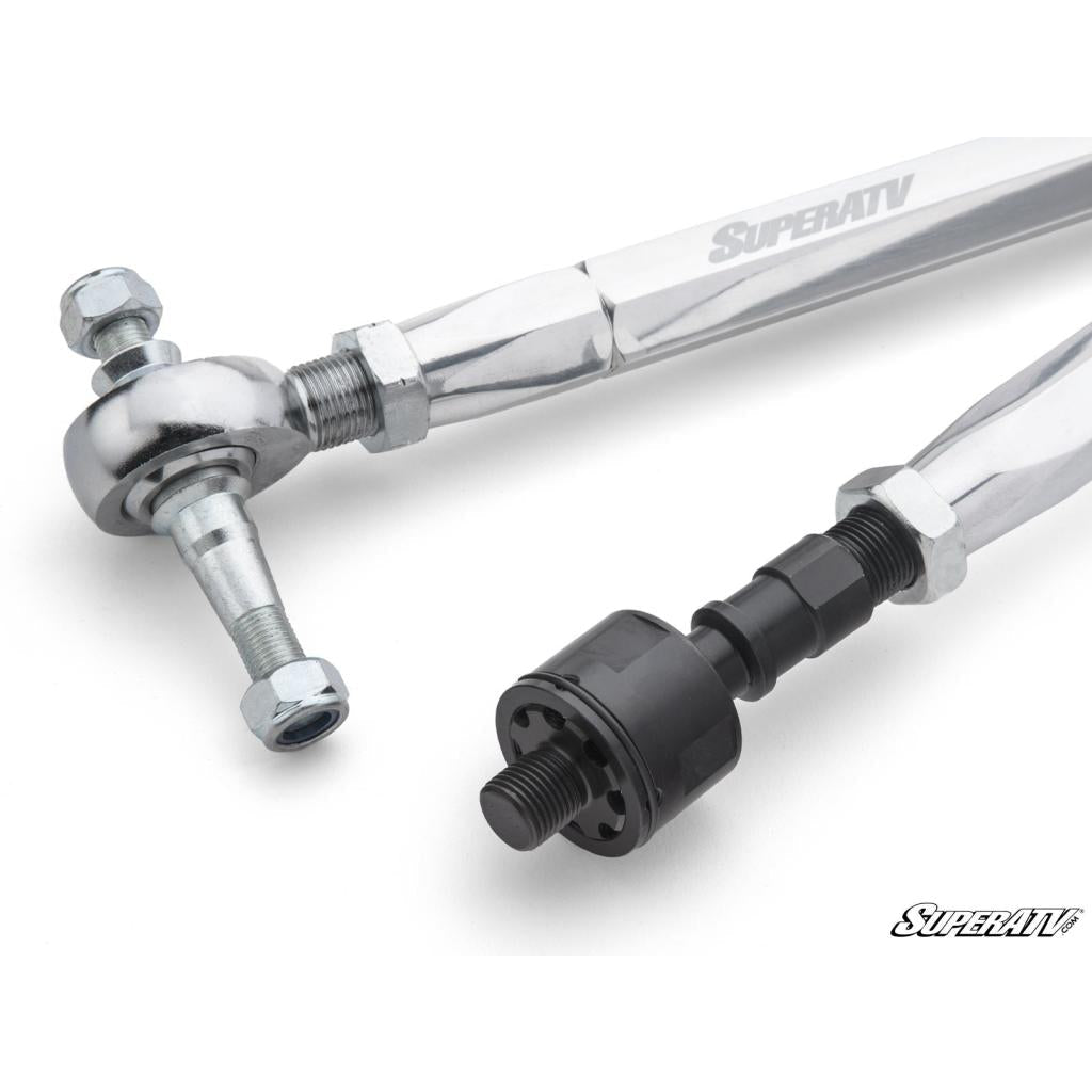 SuperATV Polaris Ranger XP 1000 RackBoss 2.0 Billet Aluminum Hex Tie Rod Kit - MojoMotoSport.com