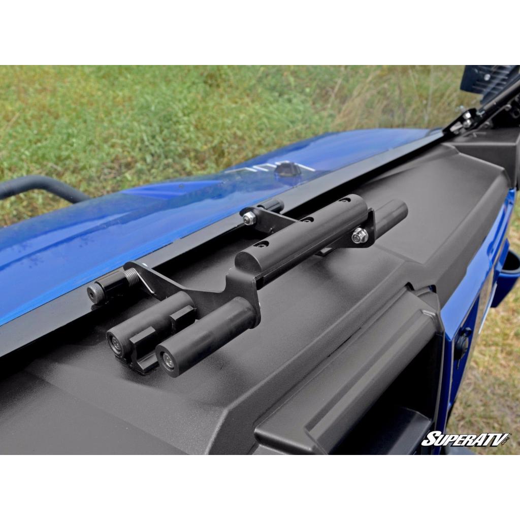SuperATV Polaris Ranger XP 1000 Scratch Resistant Flip Windshield - MojoMotoSport.com