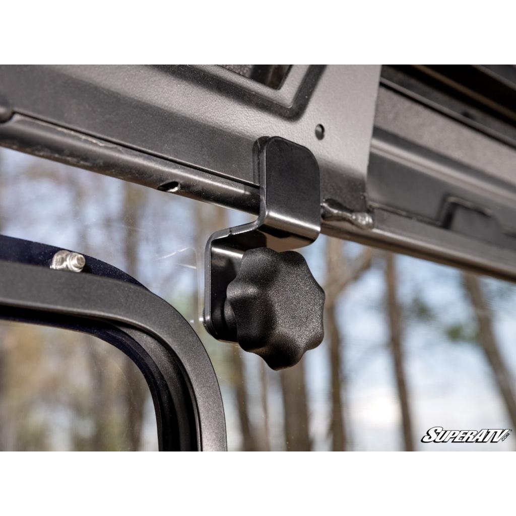 SuperATV Polaris Ranger XP 1000 Sliding Rear Windshield - MojoMotoSport.com