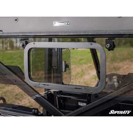 SuperATV Polaris Ranger XP 1000 Sliding Rear Windshield - MojoMotoSport.com
