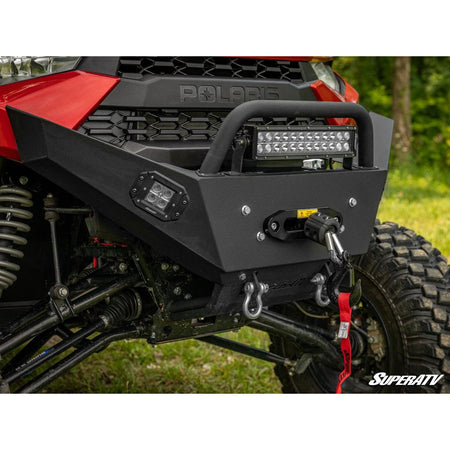 SuperATV Polaris Ranger XP 1000 Winch - Ready Bumper with Bull Bar - MojoMotoSport.com