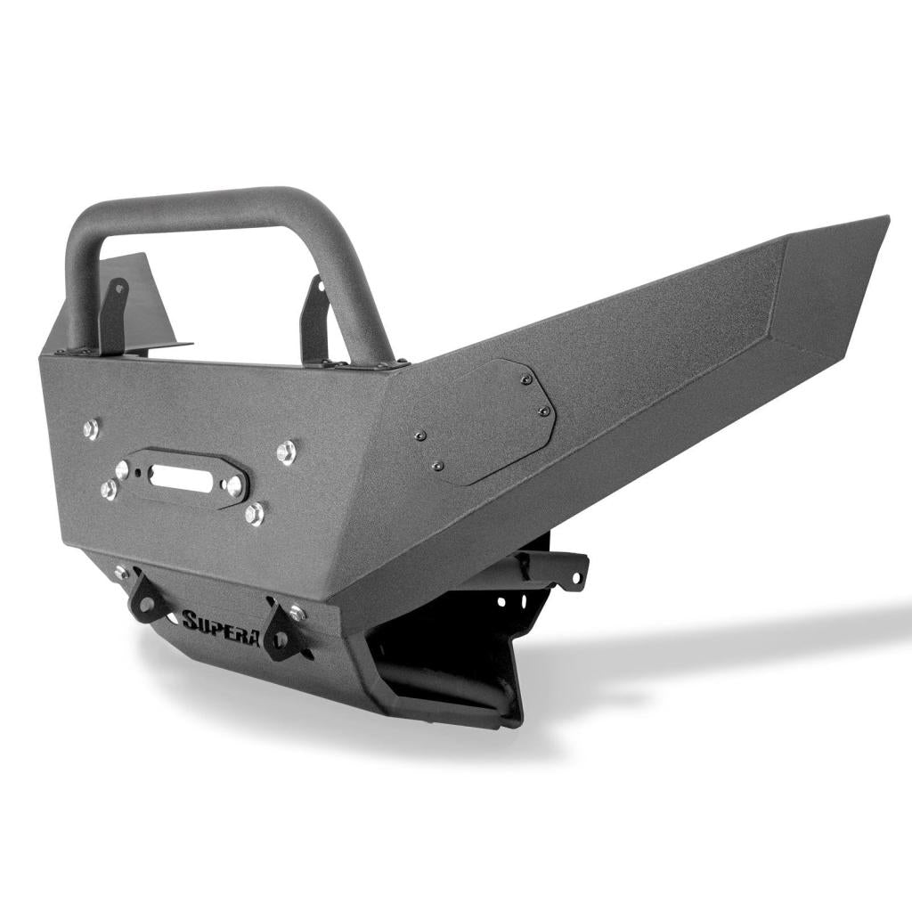 SuperATV Polaris Ranger XP 1000 Winch - Ready Bumper with Bull Bar - MojoMotoSport.com