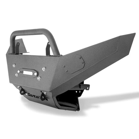 SuperATV Polaris Ranger XP 1000 Winch - Ready Bumper with Bull Bar - MojoMotoSport.com