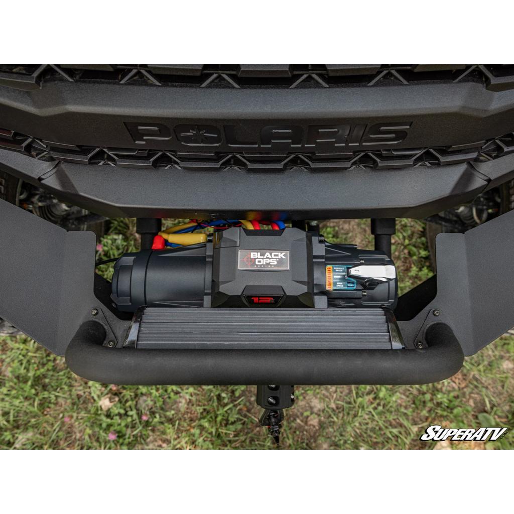 SuperATV Polaris Ranger XP 1000 Winch - Ready Bumper with Bull Bar - MojoMotoSport.com