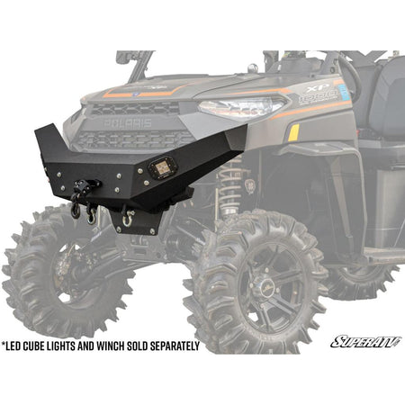 SuperATV Polaris Ranger XP 1000 Winch - Ready Front Bumper - MojoMotoSport.com