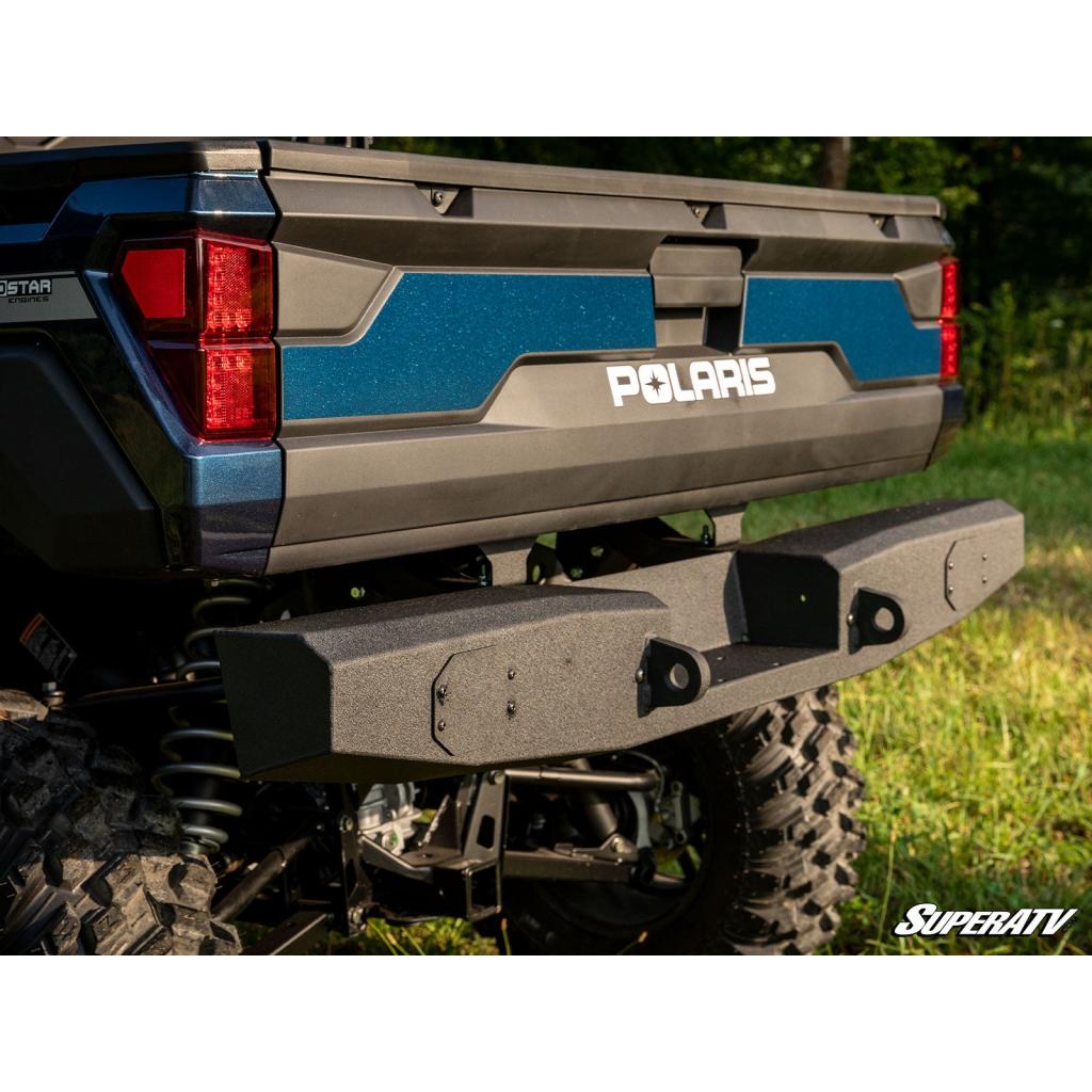 SuperATV Polaris Ranger XP 1000 Winch Ready Rear Bumper - MojoMotoSport.com