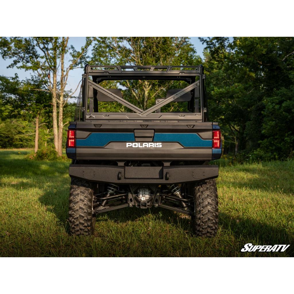 SuperATV Polaris Ranger XP 1000 Winch Ready Rear Bumper - MojoMotoSport.com