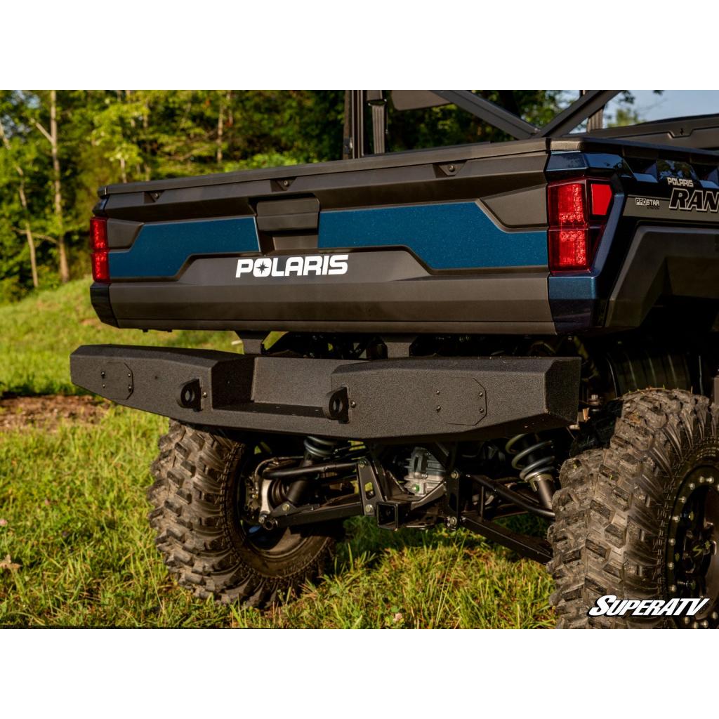 SuperATV Polaris Ranger XP 1000 Winch Ready Rear Bumper - MojoMotoSport.com