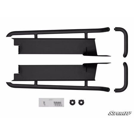 SuperATV Polaris Ranger XP 570 Heavy - Duty Rock Slider Nerf Bars - MojoMotoSport.com