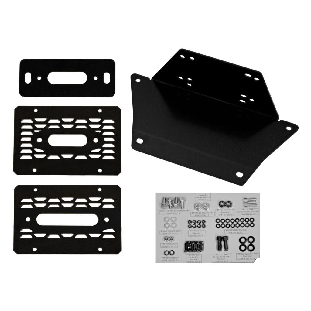 SuperATV Polaris Ranger XP 570 Winch Mounting Plate - MojoMotoSport.com