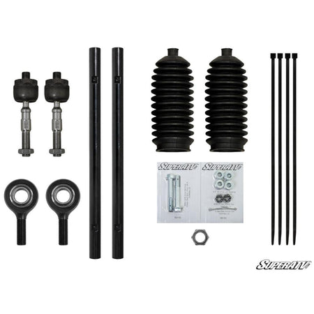 SuperATV Polaris Ranger XP 900 Heavy - Duty Tie Rod Kit - For SuperATV 2" Offset A - Arms - MojoMotoSport.com